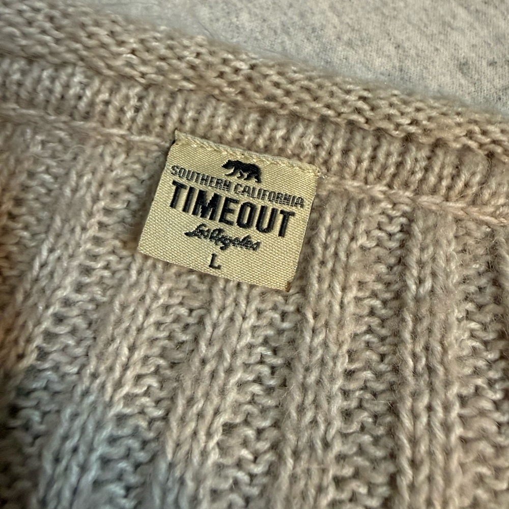 Timeout Cottagecore Cable-Knit Pullover Sweater - image 3